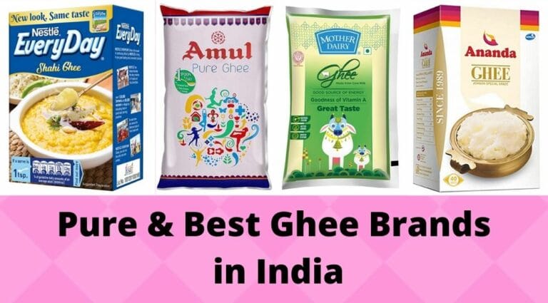 Pure and Best Ghee Brands in India