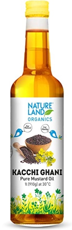 Natureland Organics Kachhi Ghani Pure Mustard Oil