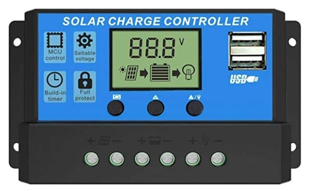 ELEPHANTBOAT Solar Panel Charge Controller