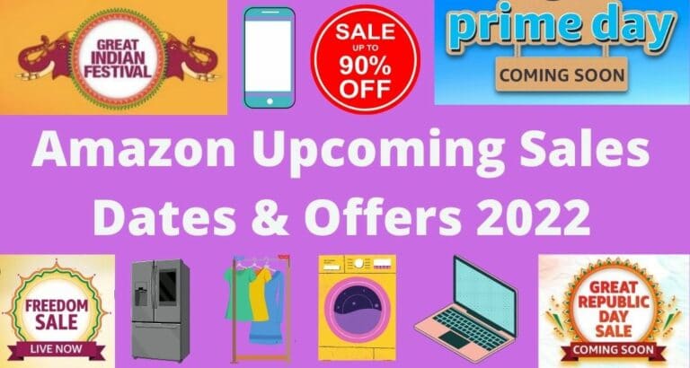 Amazon Upcoming Sale 2022 Dates and Offers