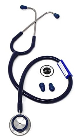 2. IndoSurgicals Silvery II-SS Stethoscope