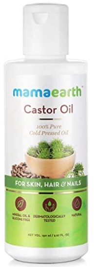 Mamaearth 100% Pure Castor Oil